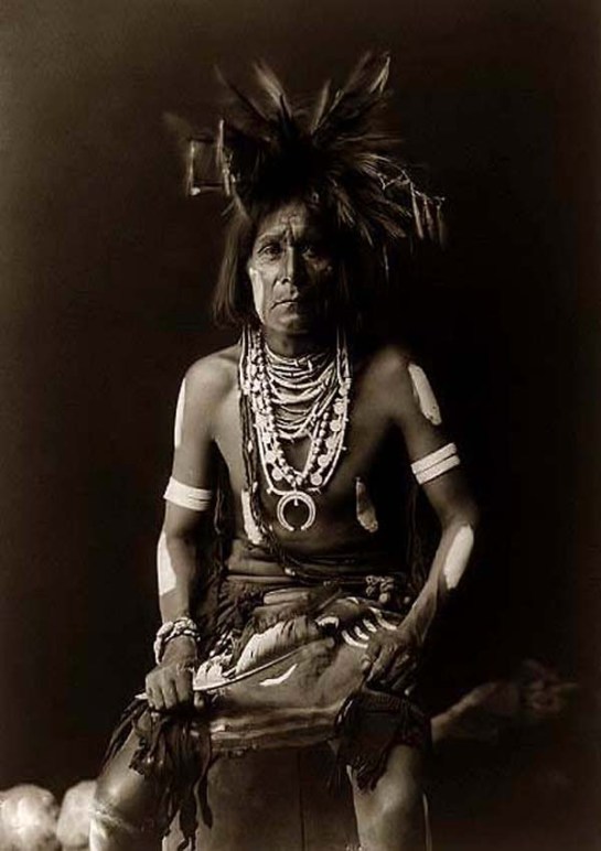 Snake Indian Priest. It was taken in 1900