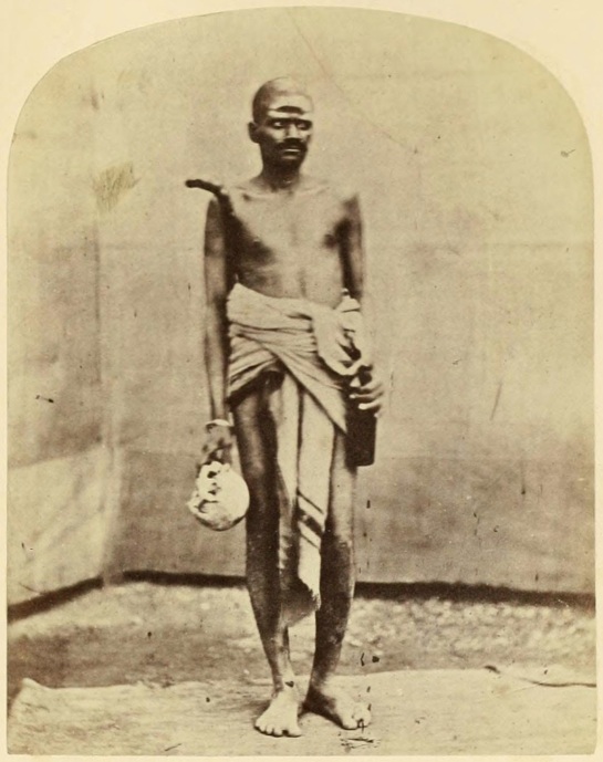 Aghoree,-Hindoo-Mendicant---Benares-(Varanasi)-c1860's