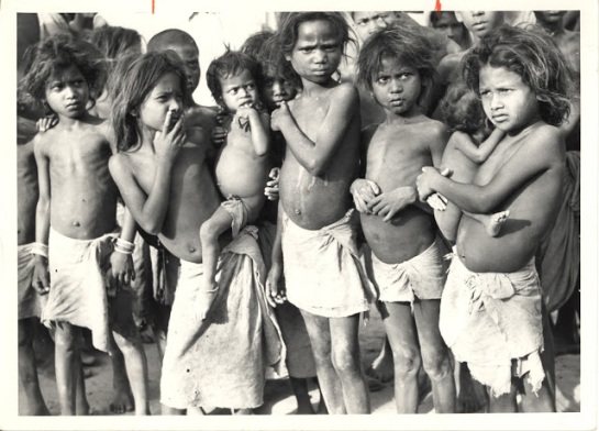 Children in North Bihar, India - May 1951